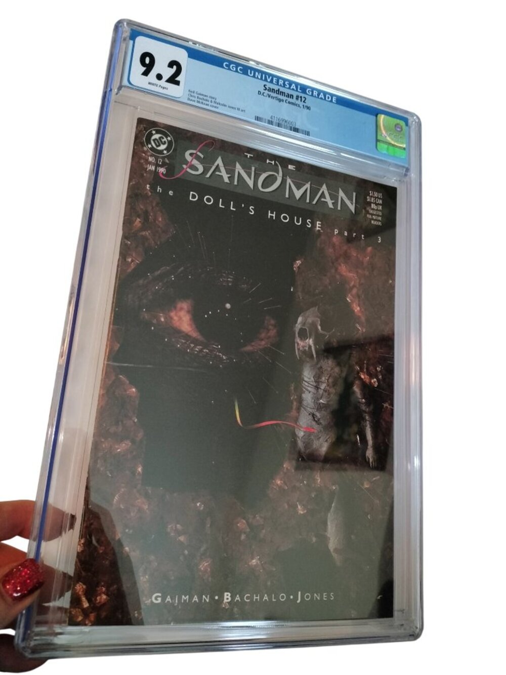 Sandman #12 DC/Vertigo Comic Book CGC Graded 9.2 Neil Gaiman